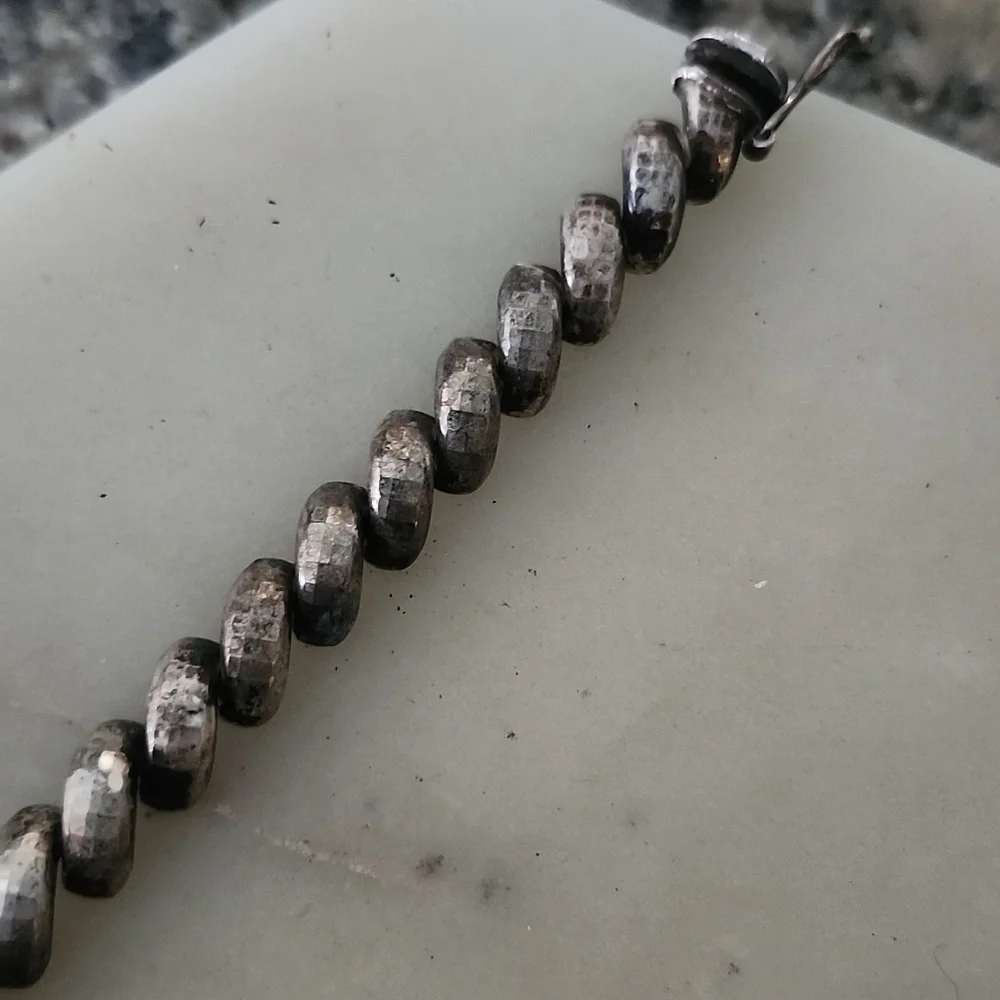 Milor Sterling Silver Diamond Cut San Marco Bracelet - Picture 10 of 15